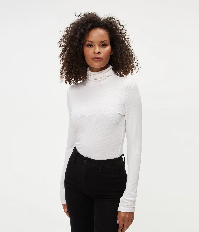 Charming Women's Holiday Apparel Gail Ribbed Turtleneck