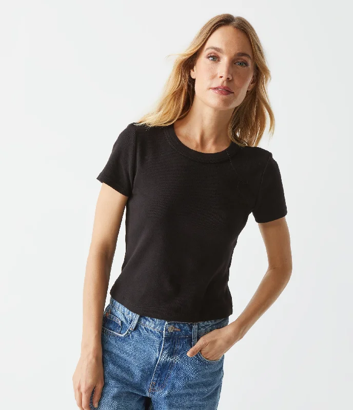 Trendy Women's Apparel Mimi Cropped Tee