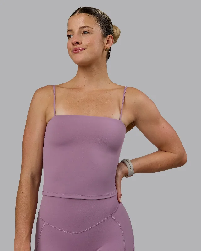 Women's Formal Apparel Revive Shelf Bra Tank - Grape