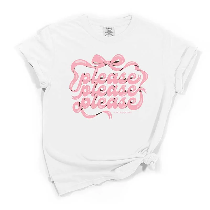 Chic & Cozy Apparel Please Short Sleeve T-Shirt