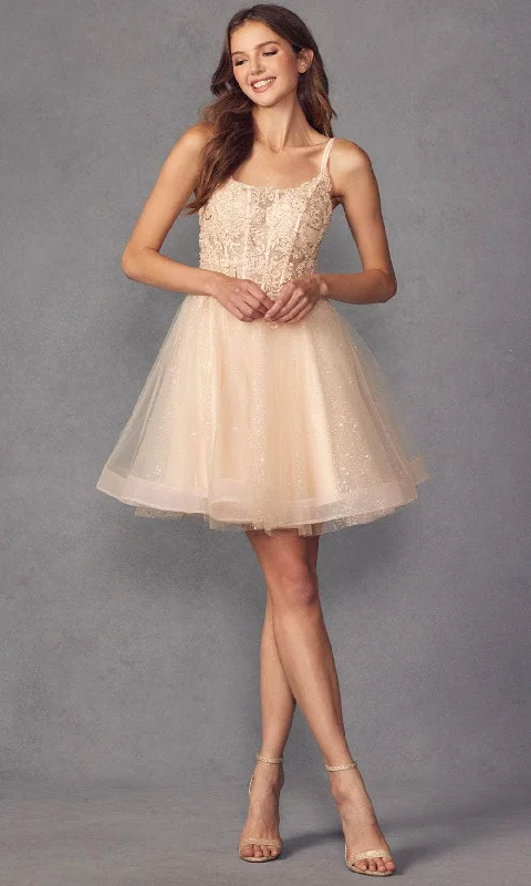 Elegant Style Juliet Dresses 883 - Glitter Corset Cocktail Dress