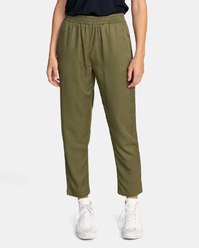 Women's Activewear Garments New Yume Beach Pants - Dark Olive